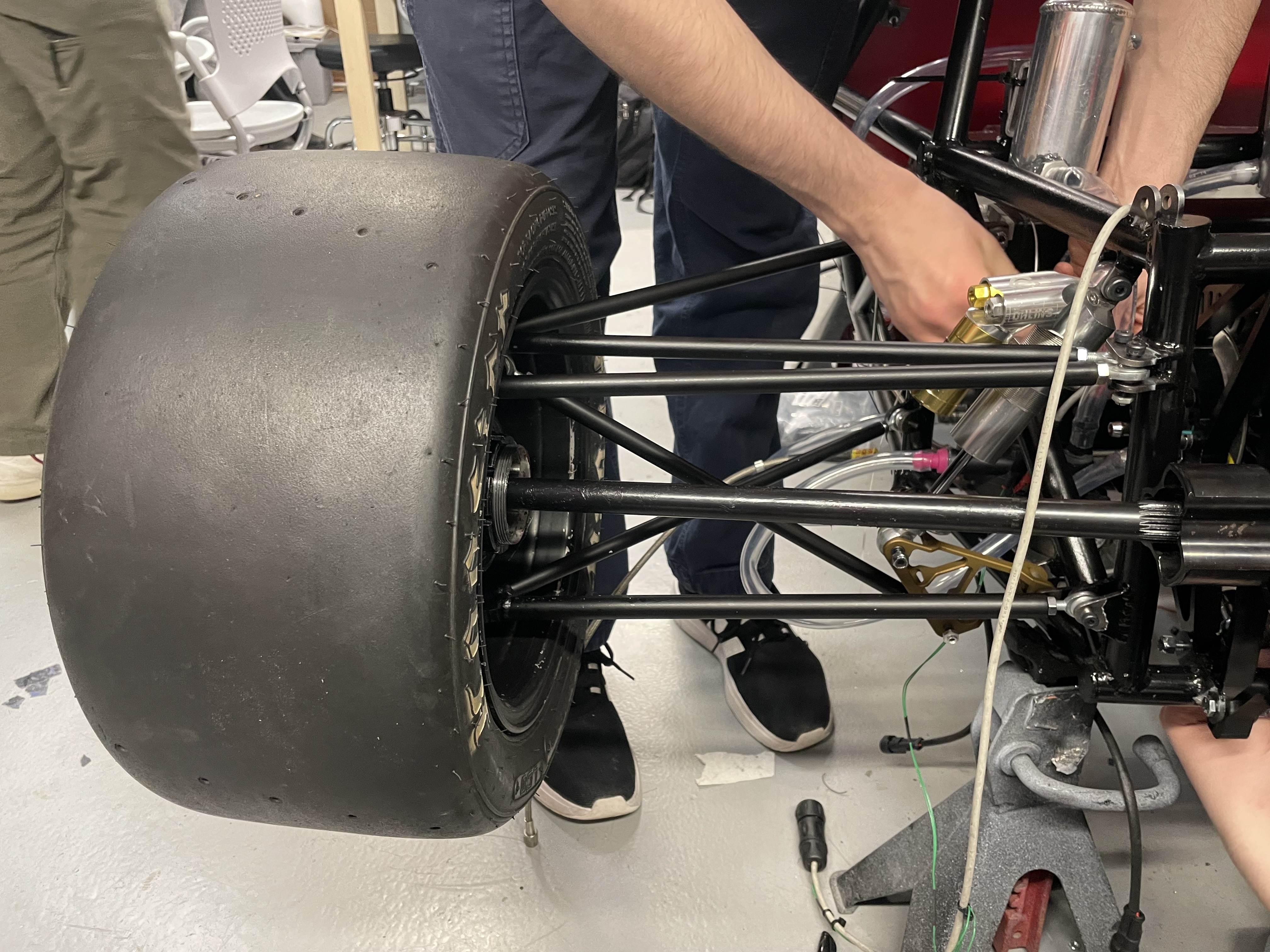 Electric Racing suspension design project image
